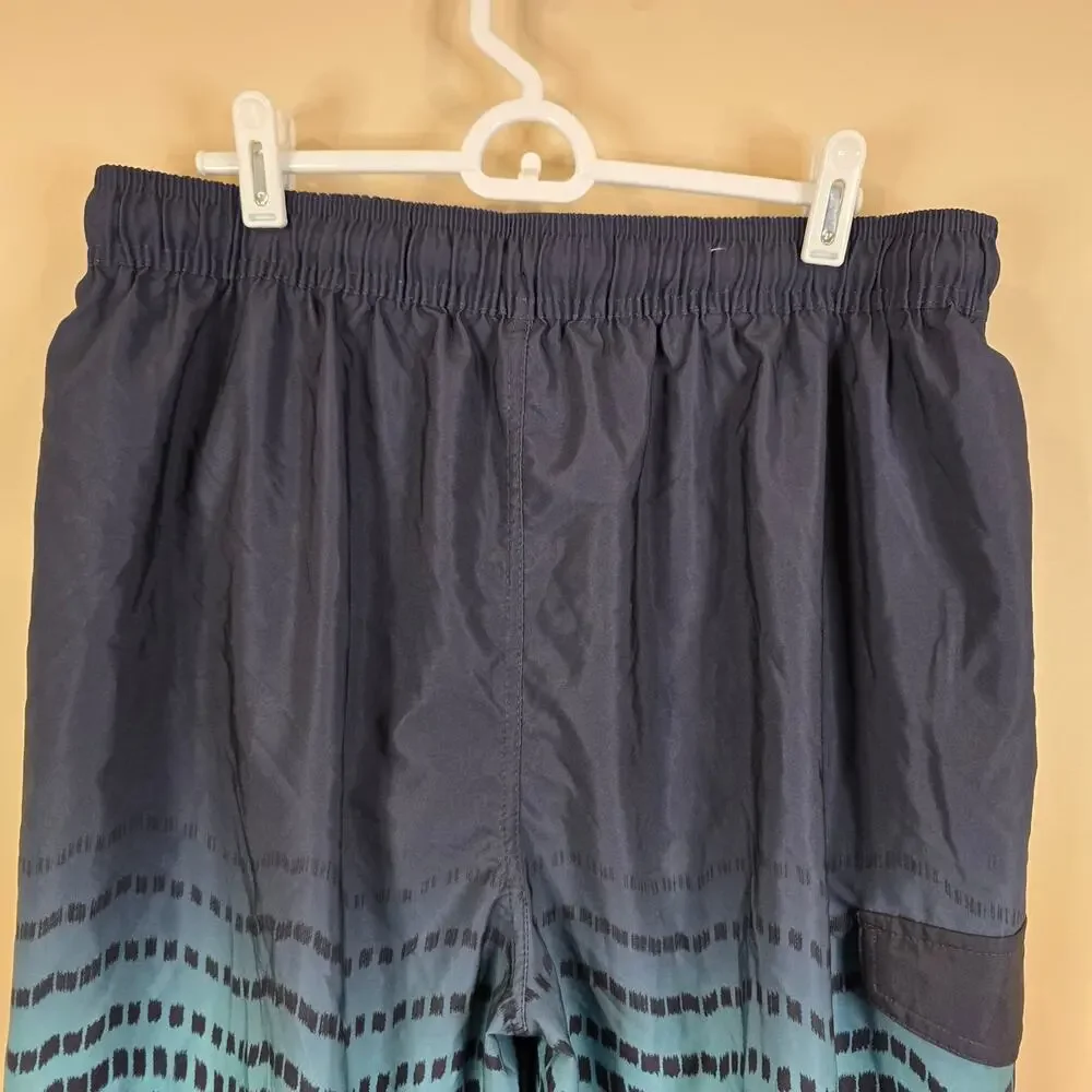 Men's U.S. Apparel Multicolor Mesh Lined Swim Trunks | Size XL